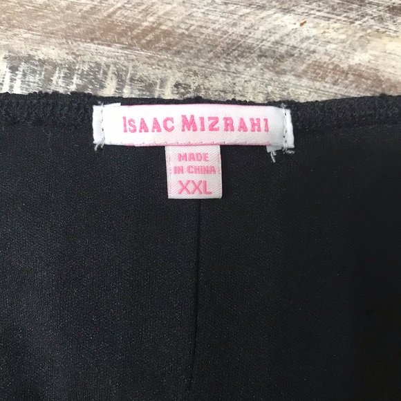 Isaac Mizrahi Black short sleeve dress - Picture 4 of 7